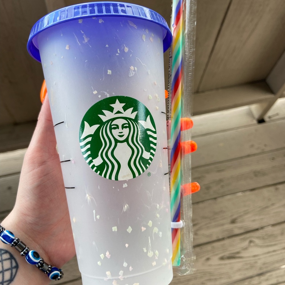 Starbucks Cup w/ Straw